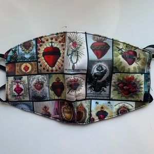 Religious Sacred Heart Dust/UV Mask